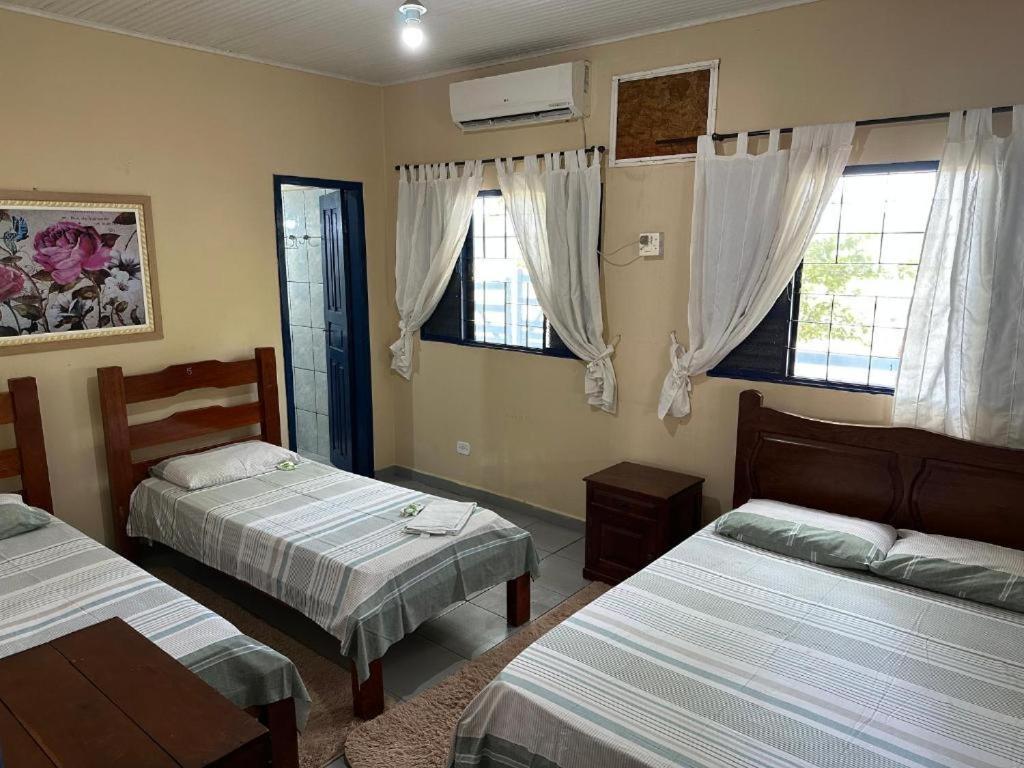 Pousada & Camping Santa Clara Santa Helena  المظهر الخارجي الصورة